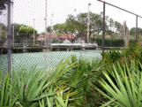 Einer der Tennisplätze